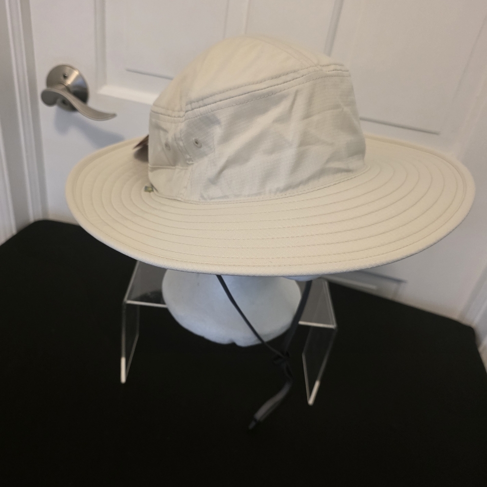 NWT Solar Escape UV Explorer Boonie O/S Sun Hat Cream UPF 50+